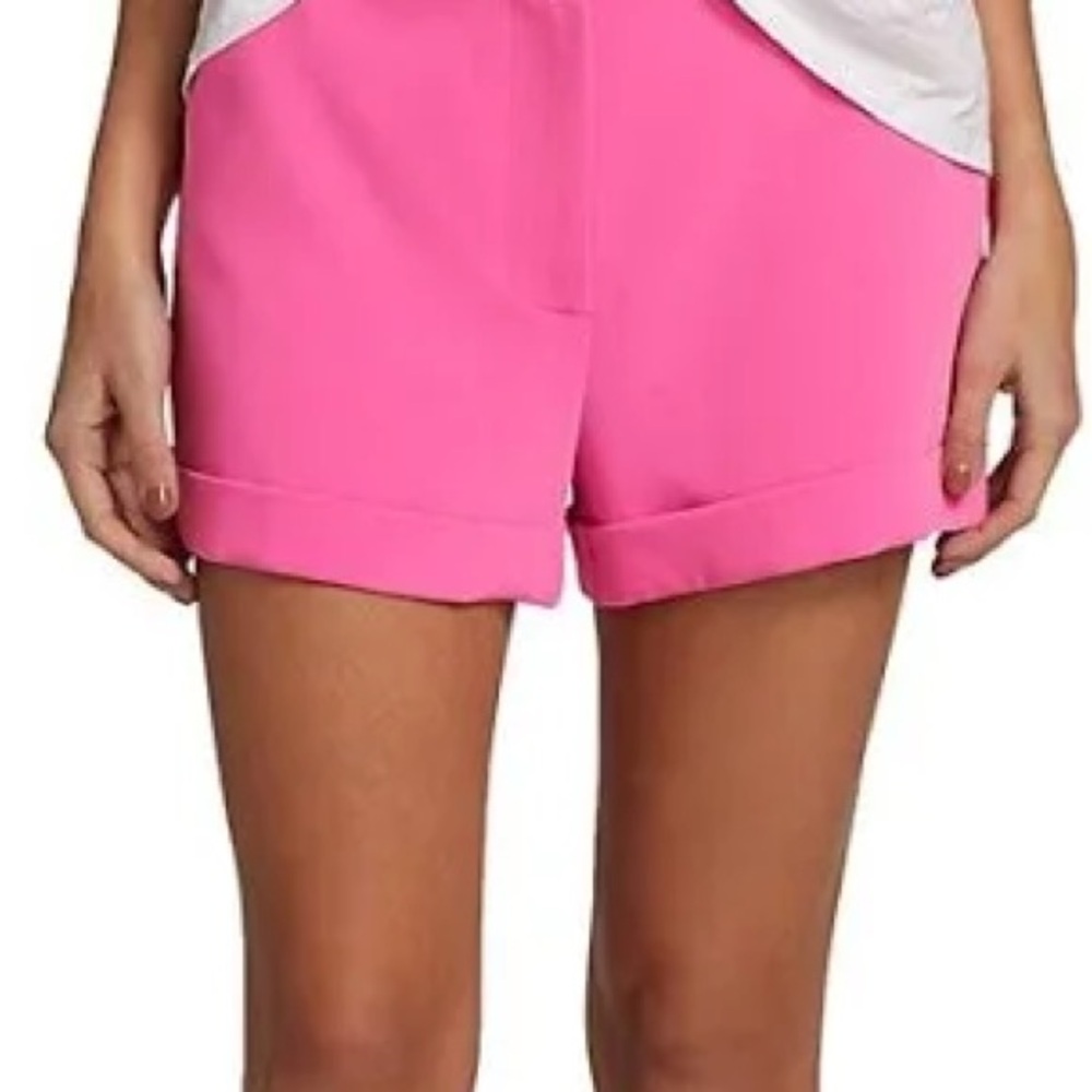Cinq à Sept High Waist Pink Shorts
